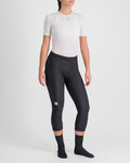 SPORTFUL Kolarskie spodnie 3/4 bez szelek - NEO 3/4 W - czarny