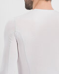 SPORTFUL Kolarska koszulka z długim rękawem - MIDWEIGHT LAYER - biały
