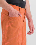 SPORTFUL Krótkie spodnie kolarskie bez szelek - CLIFF GIARA - pomarańczowy