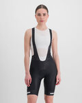 SPORTFUL Krótkie spodnie kolarskie z szelkami - NEO - czarny/biały
