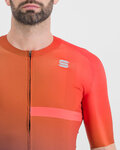 SPORTFUL Koszulka kolarska z krótkim rękawem - BOMBER - pomarańczowy
