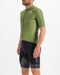 SPORTFUL Koszulka kolarska z krótkim rękawem - CHECKMATE - zielony