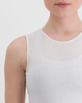 SPORTFUL Kolarski bezrękawnik - PRO BASELAYER - biały