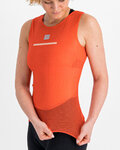SPORTFUL Kolarski bezrękawnik - PRO BASELAYER - czerwony