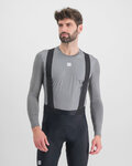 SPORTFUL Kolarska koszulka z długim rękawem - FIANDRE THERMAL - szary