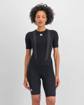 SPORTFUL Kolarska koszulka z krótkim rękawem - MERINO - czarny