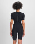 SPORTFUL Kolarska koszulka z krótkim rękawem - MERINO - czarny