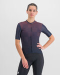 SPORTFUL Koszulka kolarska z krótkim rękawem - ROCKET - fioletowy