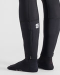 SPORTFUL Długie spodnie kolarskie z szelkami - BODYFIT PRO W - czarny