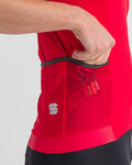 SPORTFUL Koszulka kolarska z krótkim rękawem - SUPERGIARA - czerwony