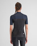 SPORTFUL Koszulka kolarska z krótkim rękawem - PISTA - niebieski/czarny