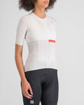 SPORTFUL Koszulka kolarska z krótkim rękawem - BOMBER - biały