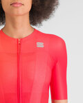 SPORTFUL Koszulka kolarska z krótkim rękawem - LIGHT - czerwony