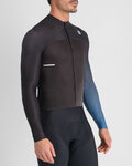 SPORTFUL Zimowa koszulka kolarska z długim rękawem - BODYFIT PRO THERMAL - czarny
