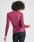 SPORTFUL Zimowa koszulka kolarska z długim rękawem - SRK THERMAL W - fioletowy