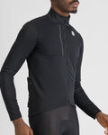 SPORTFUL Kolarska ocieplana kurtka - GIARA SOFTSHELL - czarny