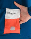 SPORTFUL Kolarska ocieplana kurtka - NEO SOFTSHELL W - niebieski