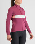 SPORTFUL Kolarska ocieplana kurtka - NEO SOFTSHELL W - czerwony