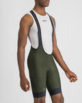 SPORTFUL Krótkie spodnie kolarskie z szelkami - GIARA 2 - zielony