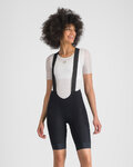 SPORTFUL Krótkie spodnie kolarskie z szelkami - SUPERGIARA 2 W - czarny
