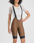 SPORTFUL Krótkie spodnie kolarskie z szelkami - GIARA 2 W - brązowy