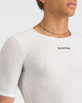 SPORTFUL Kolarska koszulka z krótkim rękawem - PRO BASELAYER - biały