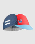 SPORTFUL Czapka kolarska - HERITAGE - niebieski/czerwony/szary
