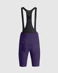 SPORTFUL Krótkie spodnie kolarskie z szelkami - COLORFUL PULSE - fioletowy