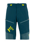 KARPOS Krótkie spodnie kolarskie bez szelek - RAPID BAGGY - niebieski/zielony