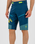 KARPOS Krótkie spodnie kolarskie bez szelek - RAPID BAGGY - niebieski/zielony