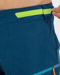 KARPOS Krótkie spodnie kolarskie bez szelek - RAPID BAGGY - niebieski/zielony