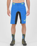 KARPOS Krótkie spodnie kolarskie bez szelek - BALLISTIC EVO - jasnoniebieski