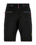 KARPOS Krótkie spodnie kolarskie bez szelek - BALLISTIC EVO W - czarny