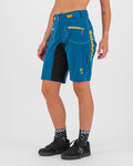KARPOS Krótkie spodnie kolarskie bez szelek - BALLISTIC EVO - niebieski