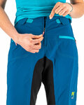 KARPOS Krótkie spodnie kolarskie bez szelek - BALLISTIC EVO - niebieski