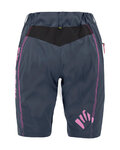 KARPOS Krótkie spodnie kolarskie bez szelek - BALLISTIC EVO W - niebieski/czarny