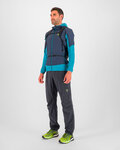 KARPOS Kolarska kurtka przeciwwiatrowa - LAVAREDO - niebieski/jasnoniebieski