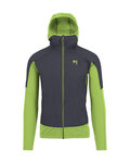 KARPOS Kolarska kurtka przeciwwiatrowa - LAVAREDO - zielony/niebieski