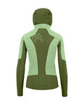 KARPOS Kolarska kurtka przeciwwiatrowa - LAVAREDO W - zielony/jasnozielony
