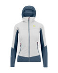KARPOS Kolarska kurtka przeciwwiatrowa - LAVAREDO W - biały/niebieski