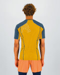 KARPOS Kolarska koszulka z krótkim rękawem - LAVAREDO - żółty/czarny
