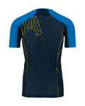 KARPOS Kolarska koszulka z krótkim rękawem - LAVAREDO - czarny/niebieski