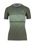 KARPOS Kolarska koszulka z krótkim rękawem - VERVE - zielony