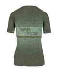 KARPOS Kolarska koszulka z krótkim rękawem - VERVE - zielony