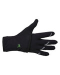 KARPOS Kolarskie rękawiczki z długimi palcami - LAVAREDO - czarny/zielony