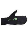 KARPOS Kolarskie rękawiczki z długimi palcami - LAVAREDO - czarny/zielony