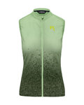 KARPOS Koszulka kolarska bez rękawów - VERVE EVO - zielony
