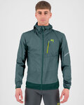 KARPOS Kolarska kurtka przeciwwiatrowa - LOT EVO - zielony/czarny