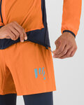 KARPOS Kolarska kurtka przeciwwiatrowa - LOT EVO - pomarańczowy/czarny