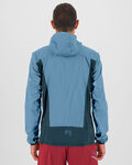 KARPOS Kolarska kurtka przeciwwiatrowa - LOT EVO - jasnoniebieski/czarny
